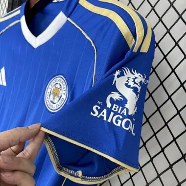 25-26 Leicester City Home Kit S-2XL Cheap Football Jersey Wholesale Yupoo