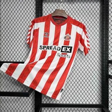 24-25 Sunderland Home Kit Soccer Uniform