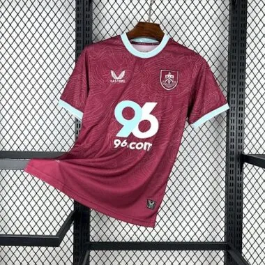 25-26 Burnley Home Kit S-2XL Cheap Football Jersey Wholesale Yupoo