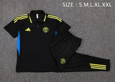 25-26 Manchester United Training Kits Polo Tracksuits Cheap Football Jersey Wholesale Yupoo
