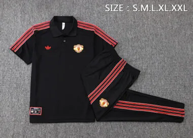 25-26 Manchester United Training Kits Polo Tracksuits Cheap Football Jersey Wholesale Yupoo