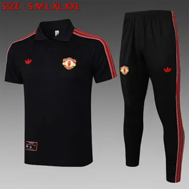 25-26 Manchester United Training Kits Polo Tracksuits Cheap Football Jersey Wholesale Yupoo