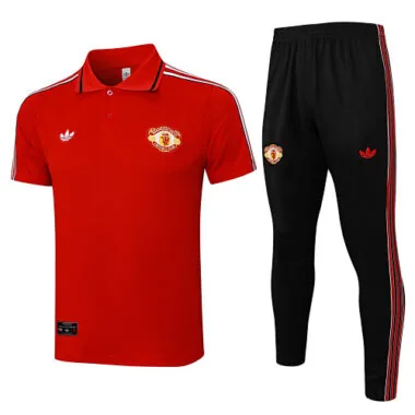 25-26 Manchester United Training Kits Polo Tracksuits Cheap Football Jersey Wholesale Yupoo