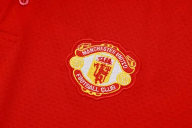 25-26 Manchester United Training Kits Polo Tracksuits Cheap Football Jersey Wholesale Yupoo