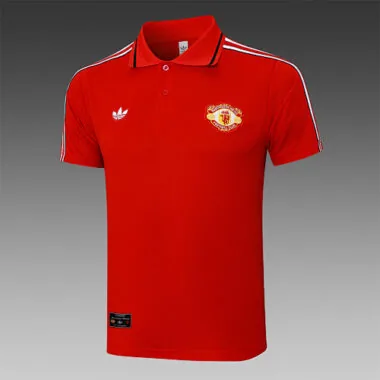 25-26 Manchester United Training Kits Polo Tracksuits Cheap Football Jersey Wholesale Yupoo