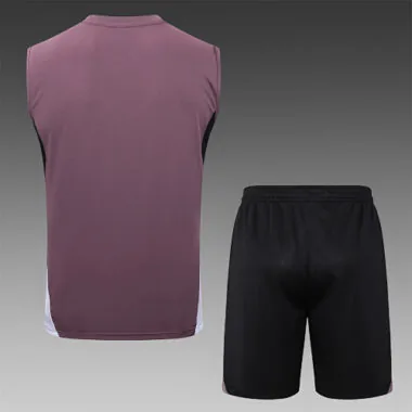 25-26 Manchester United Sleeveless Training Kits Tracksuits Cheap Football Jersey Wholesale Yupoo