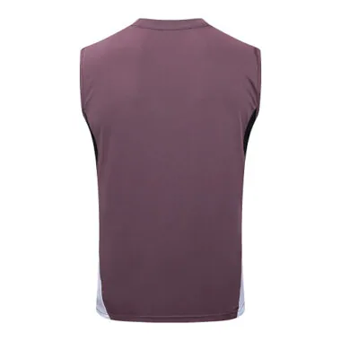 25-26 Manchester United Sleeveless Training Kits Tracksuits Cheap Football Jersey Wholesale Yupoo