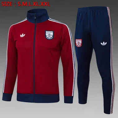 25-26 Arsenal Training Kits Jacket Tracksuits Cheap Football Jersey Wholesale Yupoo