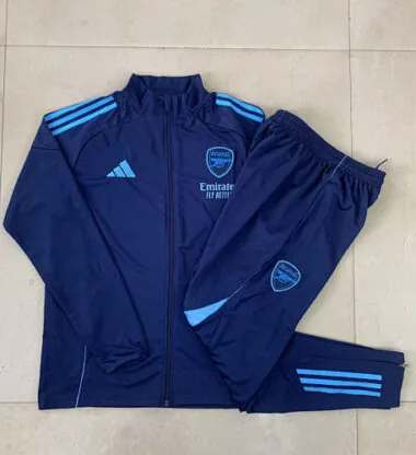 25-26 Kids Arsenal Training Kits Jacket Tracksuits Cheap Football Jersey Wholesale Yupoo