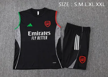 25-26 Arsenal Sleeveless Training Kits Tracksuits Cheap Football Jersey Wholesale Yupoo