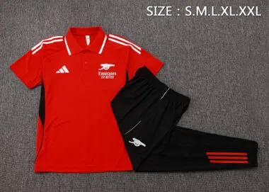 25-26 Arsenal Training Kits Polo Tracksuits Cheap Football Jersey Wholesale Yupoo