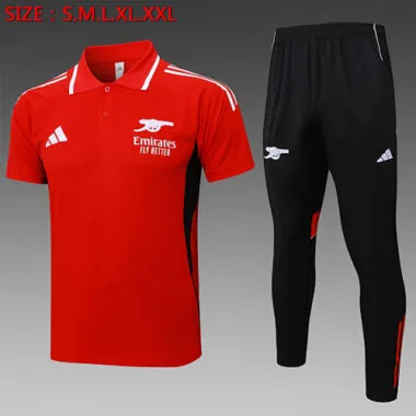 25-26 Arsenal Training Kits Polo Tracksuits Cheap Football Jersey Wholesale Yupoo