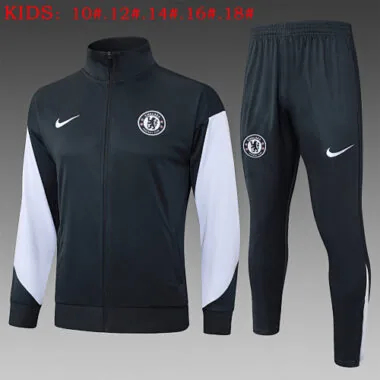 25-26 Kids Chelsea Training Kits Jacket Tracksuits Cheap Football Jersey Wholesale Yupoo