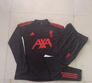 25-26 Kids Liverpool Training Kits Sweatshirt Tracksuits Cheap Football Jersey Wholesale Yupoo