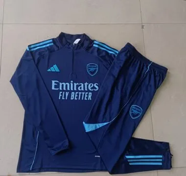 25-26 Kids Arsenal Training Kits Sweatshirt Tracksuits