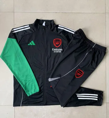 25-26 Kids Arsenal Training Kits Jacket Tracksuits Cheap Football Jersey Wholesale Yupoo