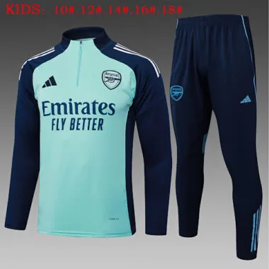 25-26 Kids Arsenal Training Kits Sweatshirt Tracksuits
