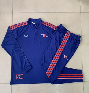 25-26 Kids Arsenal Training Kits Sweatshirt Tracksuits