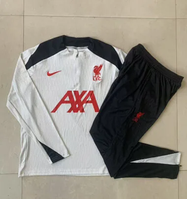 25-26 Kids Liverpool Training Kits Sweatshirt Tracksuits Cheap Football Jersey Wholesale Yupoo