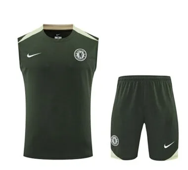 25-26 Chelsea Sleeveless Training Kits Football Tracksuits Cheap Football Jersey Wholesale Yupoo