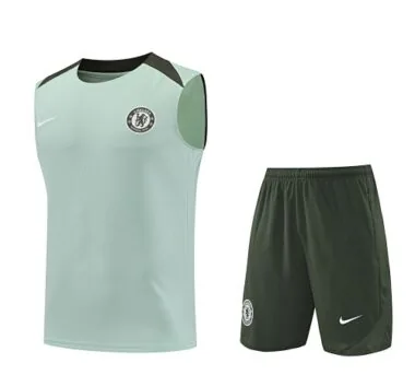 25-26 Chelsea Sleeveless Training Kits Football Tracksuits Cheap Football Jersey Wholesale Yupoo