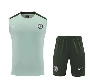 25-26 Chelsea Sleeveless Training Kits Football Tracksuits Cheap Football Jersey Wholesale Yupoo