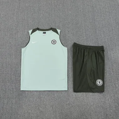 25-26 Chelsea Sleeveless Training Kits Football Tracksuits Cheap Football Jersey Wholesale Yupoo