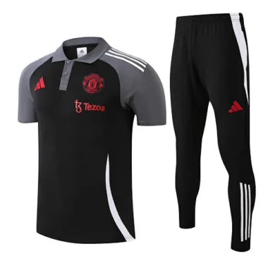25-26 Manchester United Training Kits Tracksuits Polo Cheap Football Jersey Wholesale Yupoo