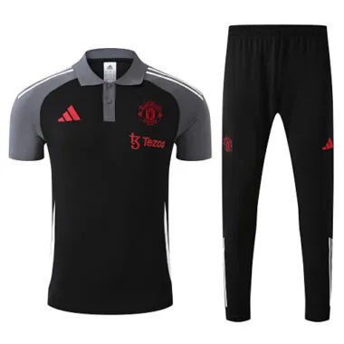 25-26 Manchester United Training Kits Tracksuits Polo Cheap Football Jersey Wholesale Yupoo