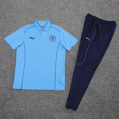 25-26 Manchester City Training Kits Tracksuits Polo Cheap Football Jersey Wholesale Yupoo