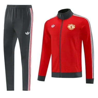 24-25 Manchester United Training Kits Tracksuits Jacket Cheap Football Jersey Wholesale Yupoo