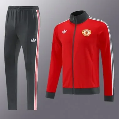 24-25 Manchester United Training Kits Tracksuits Jacket Cheap Football Jersey Wholesale Yupoo