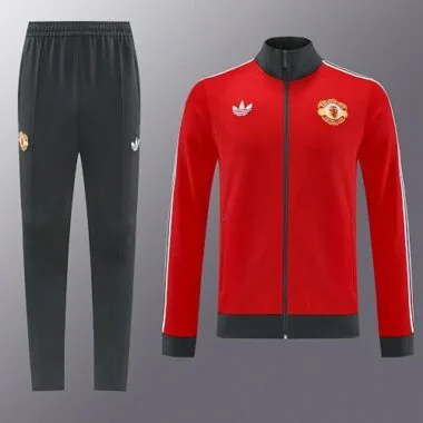 24-25 Manchester United Training Kits Tracksuits Jacket Cheap Football Jersey Wholesale Yupoo