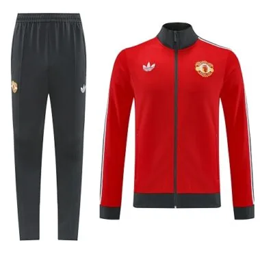 24-25 Manchester United Training Kits Tracksuits Jacket Cheap Football Jersey Wholesale Yupoo
