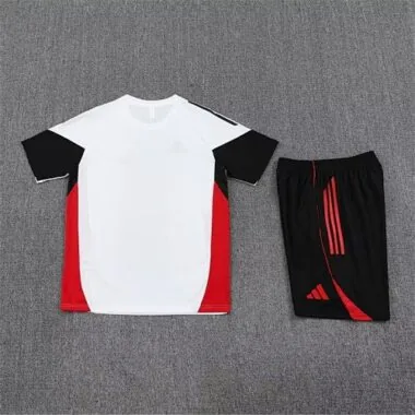 25-26 Manchester United White Training Kits Tracksuits Cheap Football Jersey Wholesale Yupoo