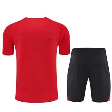 25-26 Manchester United Red Training Kits Tracksuits Cheap Football Jersey Wholesale Yupoo