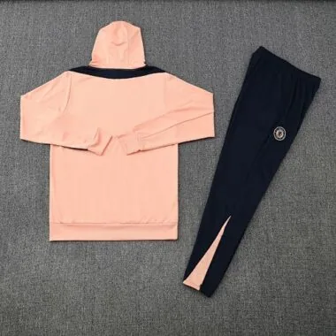 25-26 Chelsea Orange Hoodies Tracksuit Long Jacket Suits Cheap Football Jersey Wholesale Yupoo