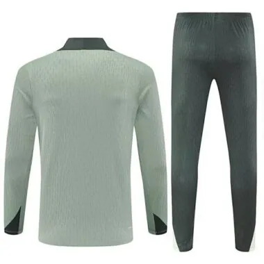 25-26 Chelsea Light Green Training Kits Long Football Tracksuits Cheap Jersey Wholesale Yupoo