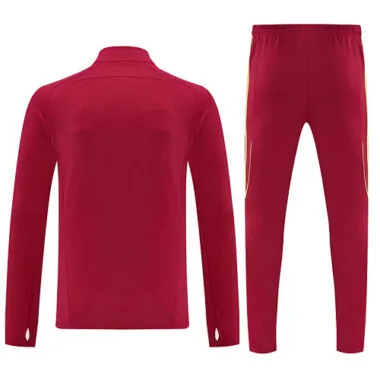 25-26 Arsenal UPB Training Kits Long Red Football Tracksuits Cheap Football Jersey Wholesale Yupoo
