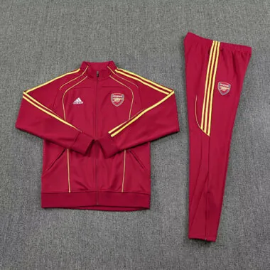 25-26 Arsenal UPB Red Football Tracksuits Long Jacket Suits Cheap Football Jersey Wholesale Yupoo