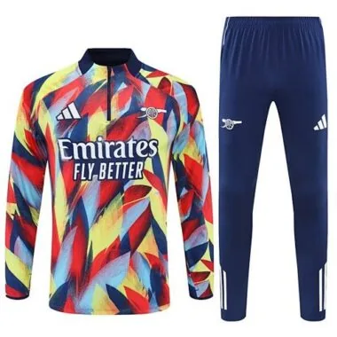 25-26 Arsenal Pre-Match Training Kits Long Football Tracksuits Cheap Football Jersey Wholesale Yupoo