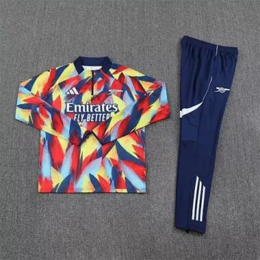 25-26 Arsenal Pre-Match Training Kits Long Football Tracksuits Cheap Football Jersey Wholesale Yupoo