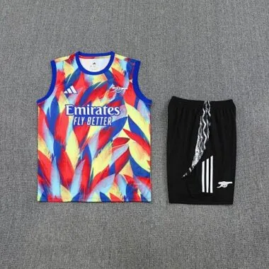 25-26 Arsenal Pre-Match Training Kits Football Vest Suits Cheap Football Jersey Wholesale Yupoo
