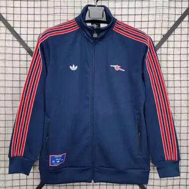 25-26 Arsenal Navy Windbreaker Jackets Cheap Football Jersey Wholesale Yupoo