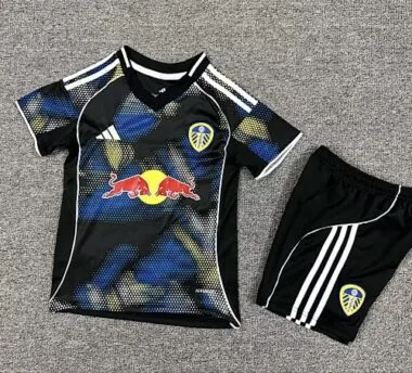 25-26 Kids Leeds United Third Away Kit Cheap Football Jersey Wholesale Yupoo