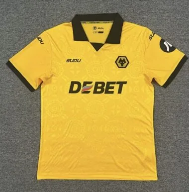 25-26 Wolves Home Kit S-4XL Cheap Football Jersey Wholesale Yupoo