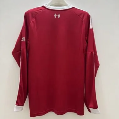 25-26 Liverpool Home Long Sleeve Kit Size S-4XL Cheap Football Jersey Wholesale Yupoo