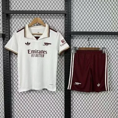 25-26 Kids Arsenal Third Away Kit 16-28 Cheap Football Jersey Wholesale Yupoo