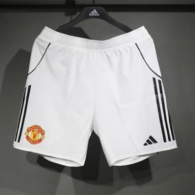 25-26 Player Manchester United Home Shorts S-3XL Soccer Jersey