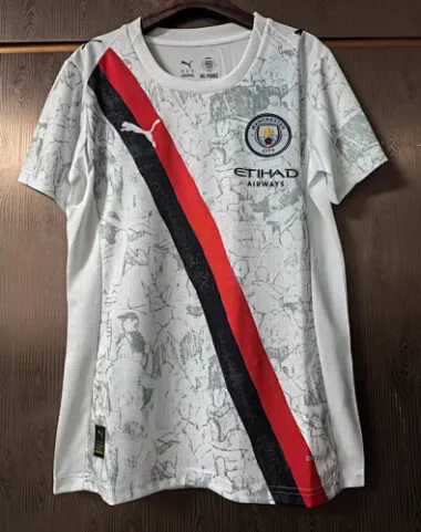25-26 Manchester City x KidSuper Women#039;s Kit S-2XL Cheap Football Jersey Wholesale Yupoo